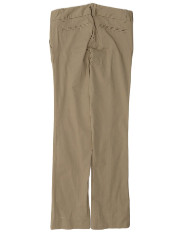 Pantaloni chino bootcut da donna Zara EU 36 XS W26 L32 Cotone beige