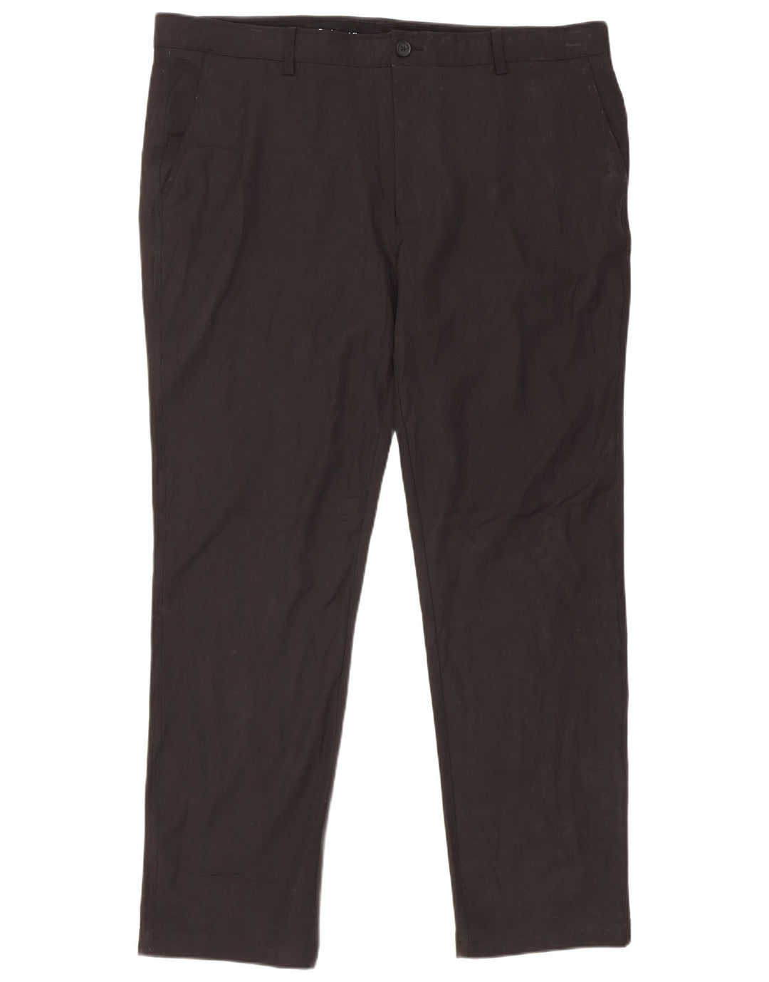 Pantaloni chino dritti da uomo Calvin Klein W42 L33 poliestere nero