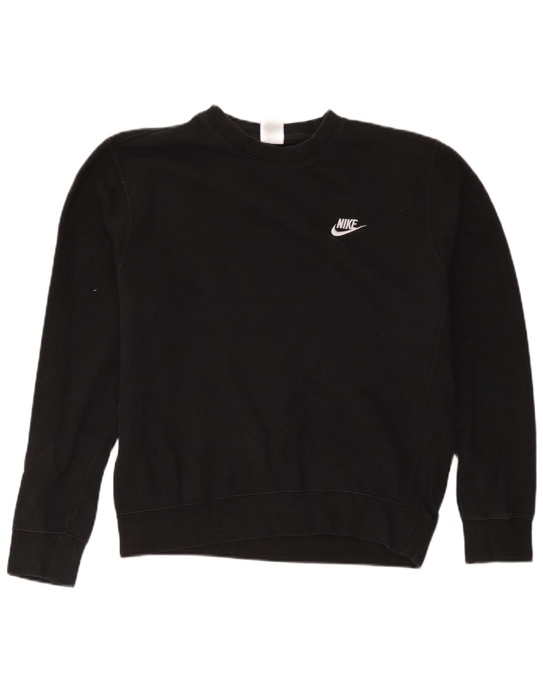 Felpa Nike Uomo Maglia Media Cotone Nero