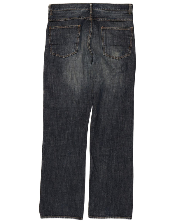 Jeans dritti da uomo NAUTICA W33 L34 cotone blu navy