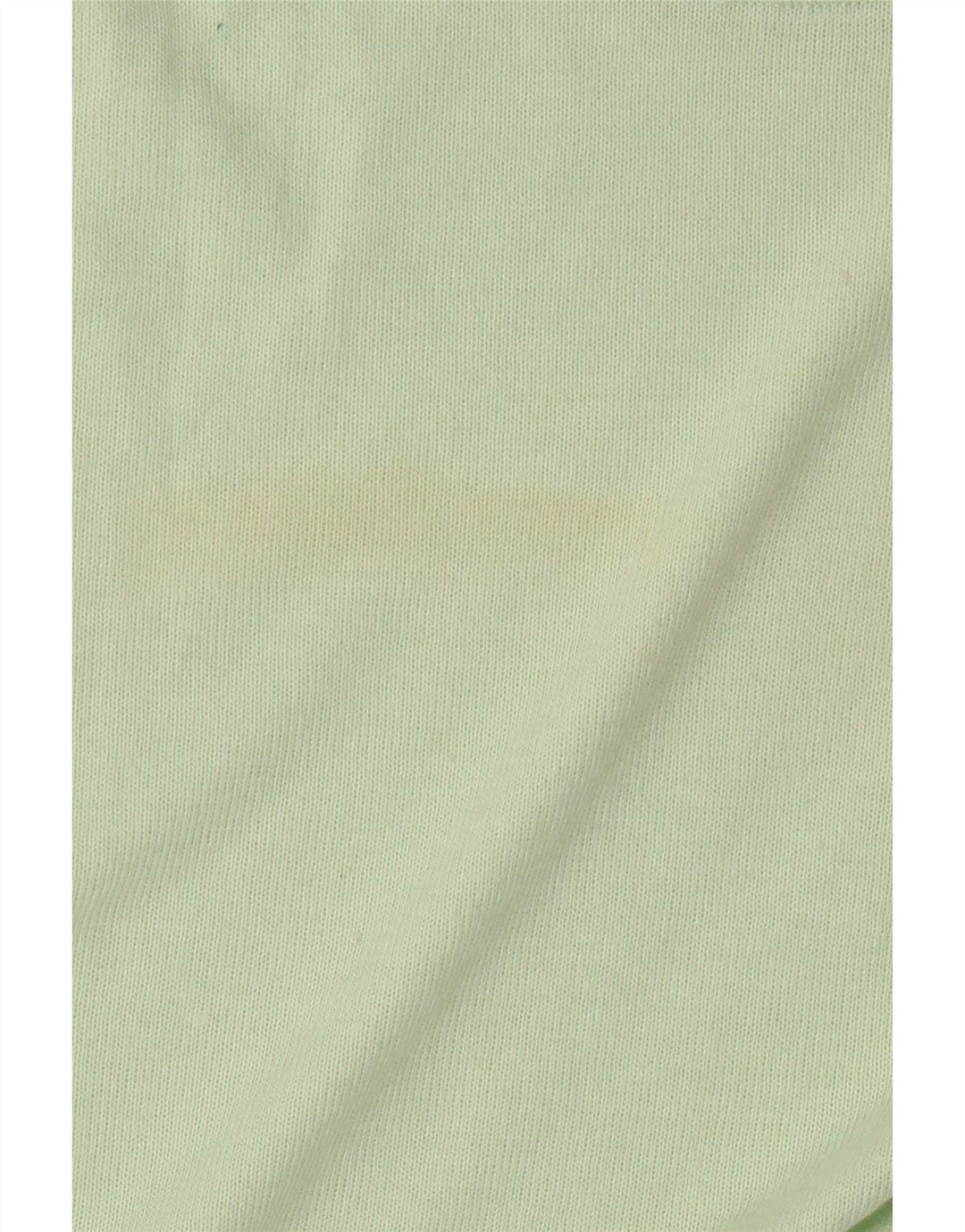 T-shirt Zara da uomo Top in cotone verde medio
