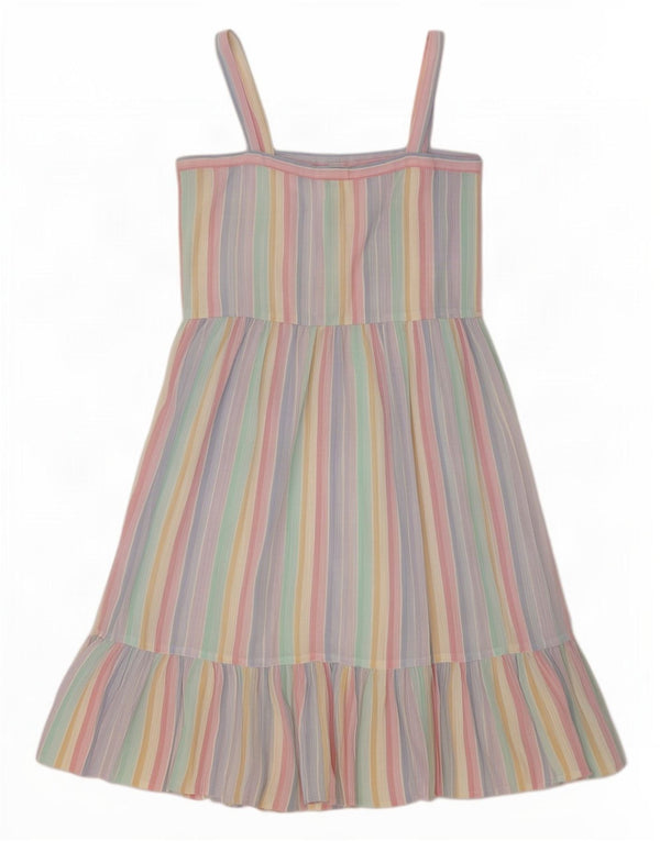 Prendisole senza maniche da donna Bellino UK 14 Grande a righe multicolore