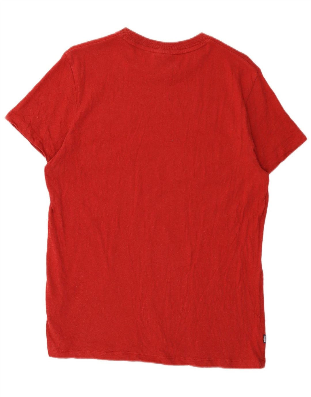T-shirt da donna Superdry Top Large rossa in cotone