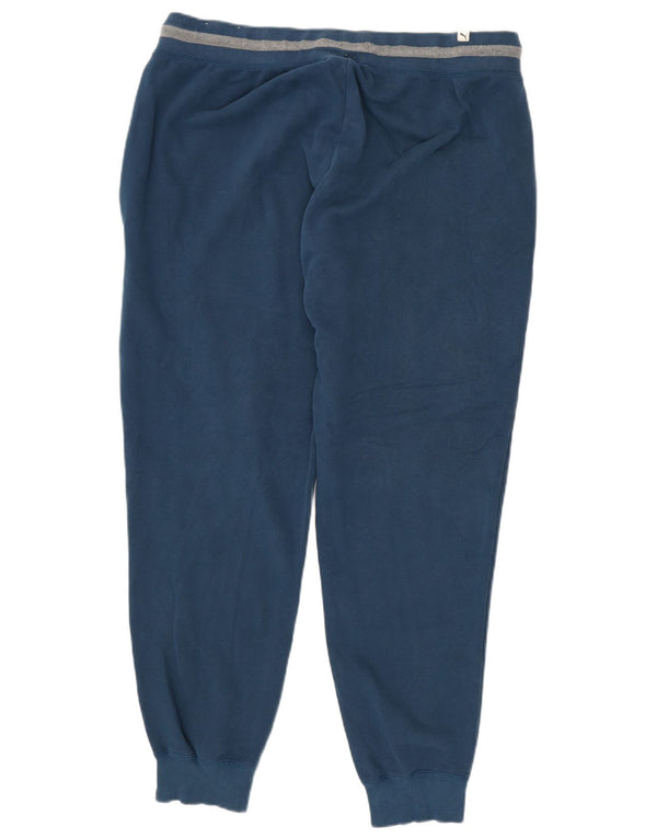 Pantaloni da tuta grafica da uomo Puma Joggers XL Blu navy Colourblock