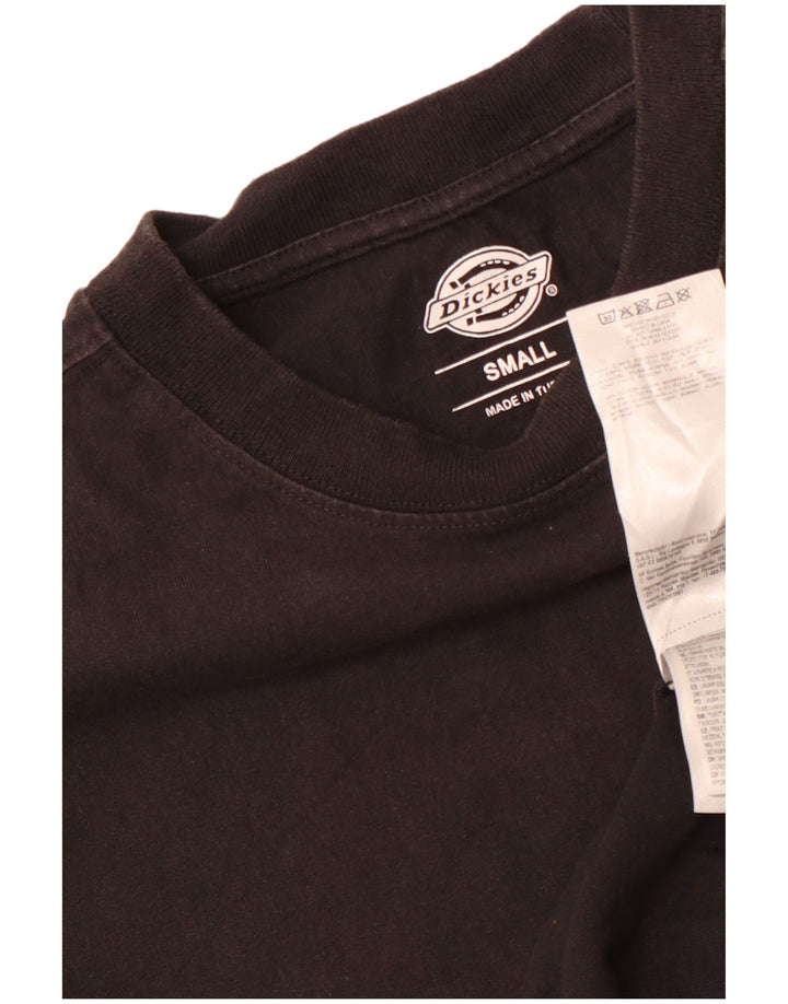 Maglietta da uomo Dickies Top piccola in cotone nero