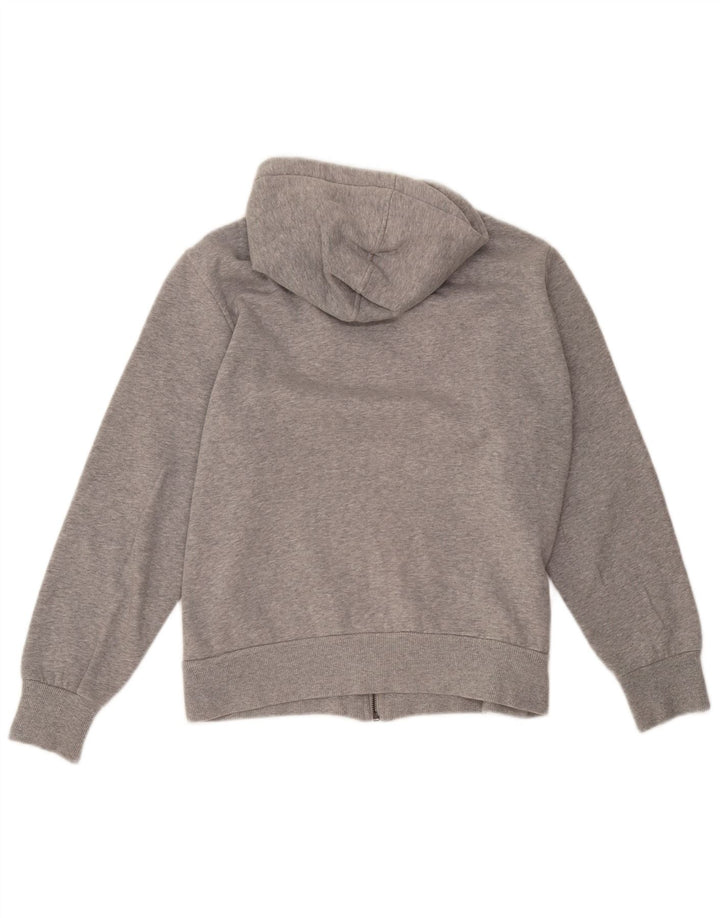 Maglione con cappuccio e zip da uomo Lotto IT 46 piccolo in cotone grigio
