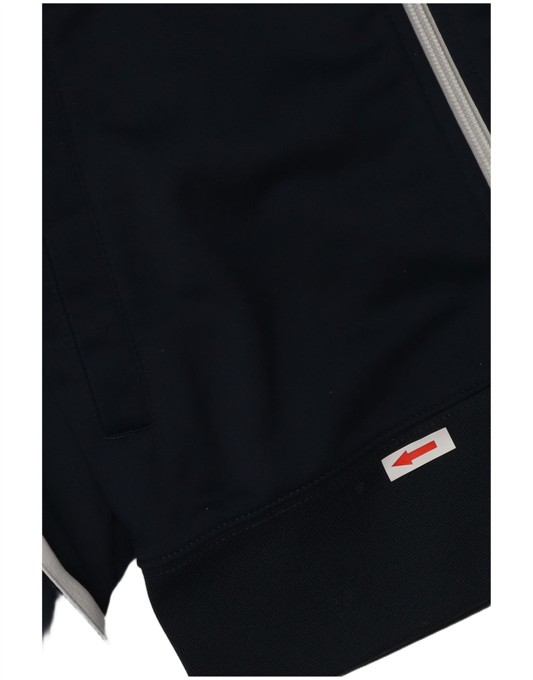 Giacca da tuta da uomo NIKE piccola in poliestere color block blu navy