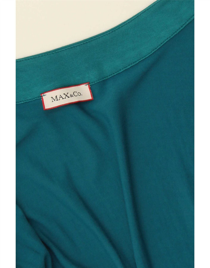 Abito a trapezio senza maniche da donna Max & Co. UK 14 Blu medio