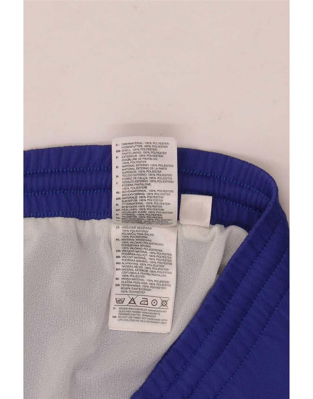 Pantaloncini sportivi da uomo Adidas XL blu poliestere