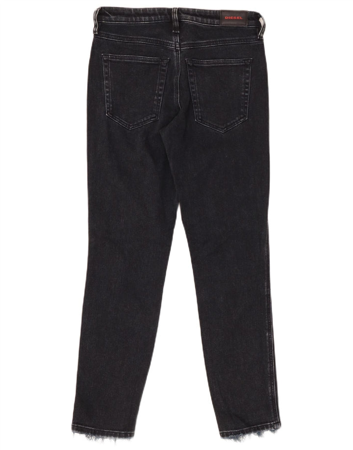 Jeans skinny slim slim fit Babhila da donna DIESEL W27 L27 cotone nero