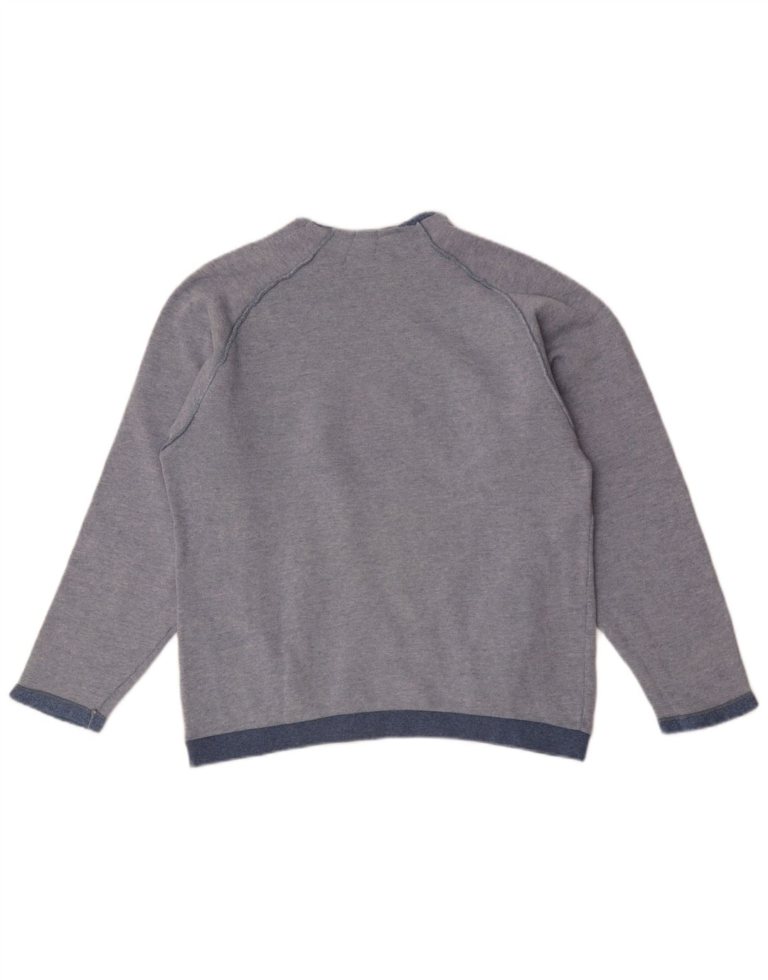 Felpa oversize da donna Champion, maglione UK 10, piccolo cotone blu
