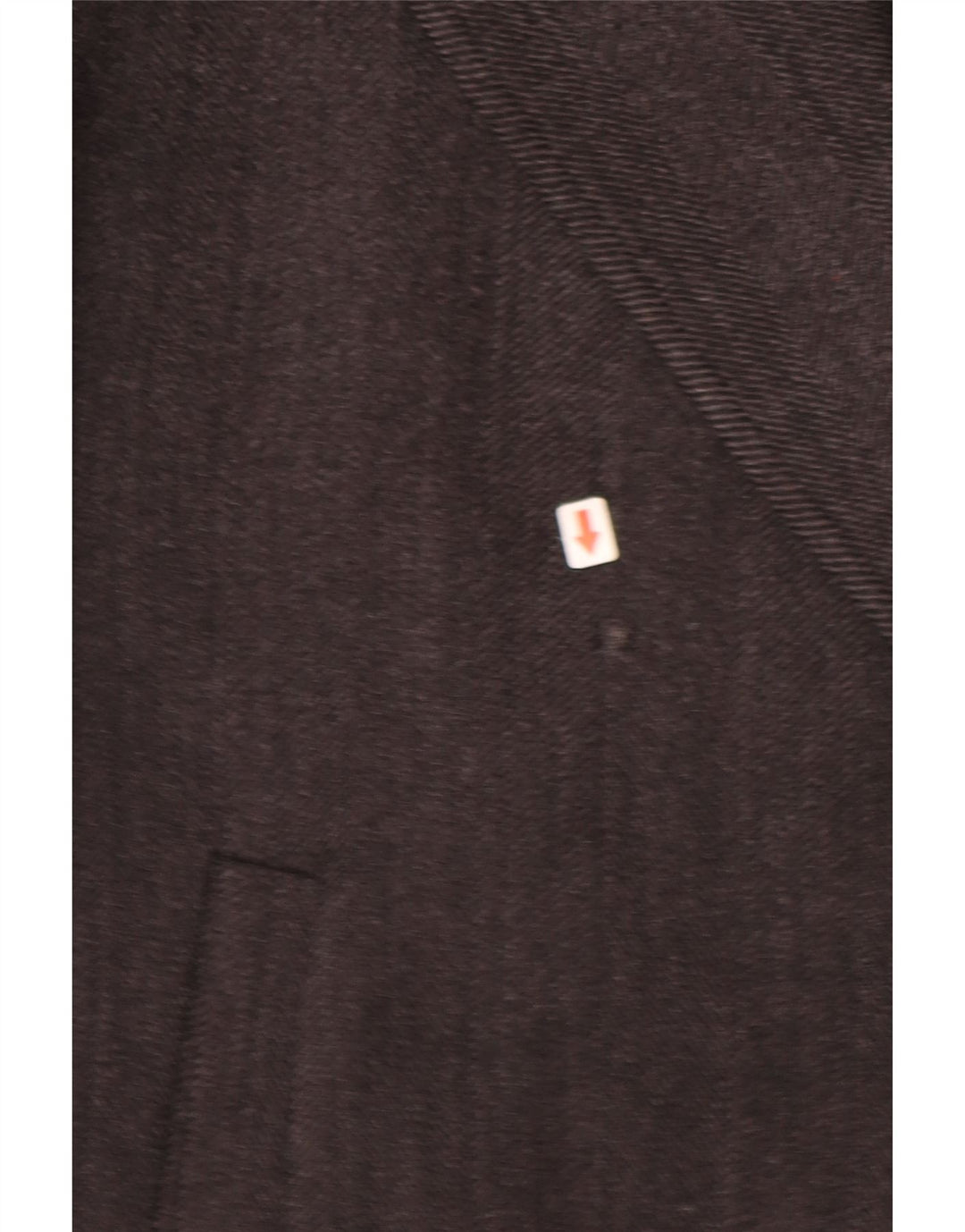 Cappotto da uomo GEOX UK 46 3XL Lana a spina di pesce grigia