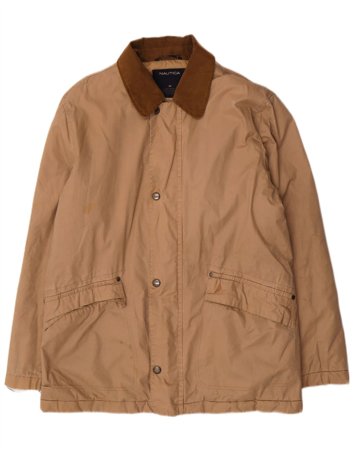 Giacca a vento da uomo Nautica UK 38 Poliestere beige medio