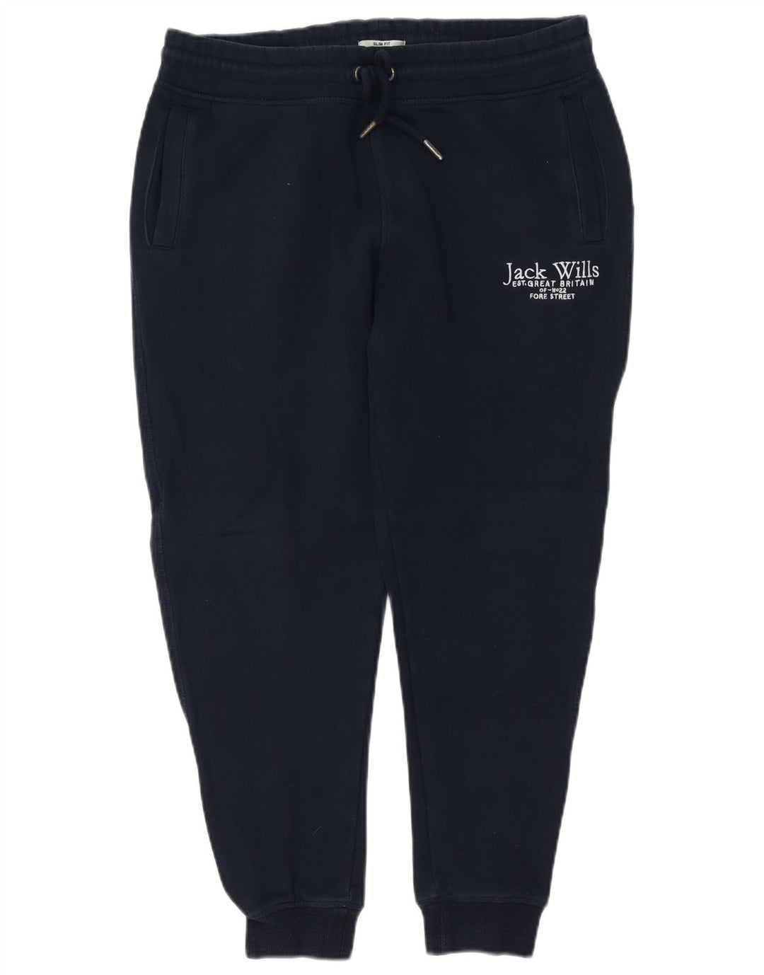 JACK & JONES Pantaloni da tuta con grafica da uomo Joggers medio blu navy