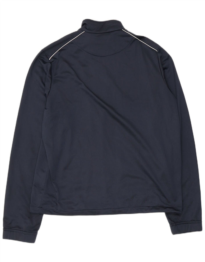 Giacca da ginnastica da uomo Brugi XL in poliestere blu navy