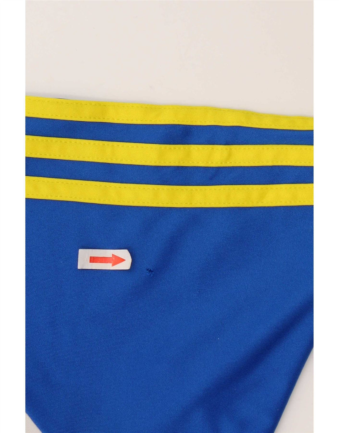 T-shirt Adidas Climalite da uomo, grande, in poliestere color block blu