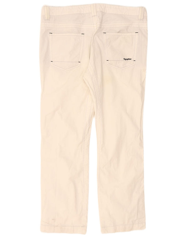 Pantaloni casual dritti da uomo Refrigiwear W36 L30 cotone bianco