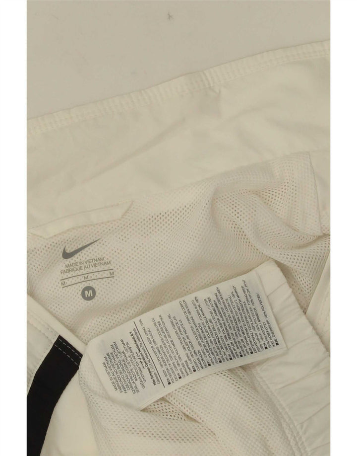 Giacca da tuta da donna Nike UK 14 Poliestere color block bianco medio