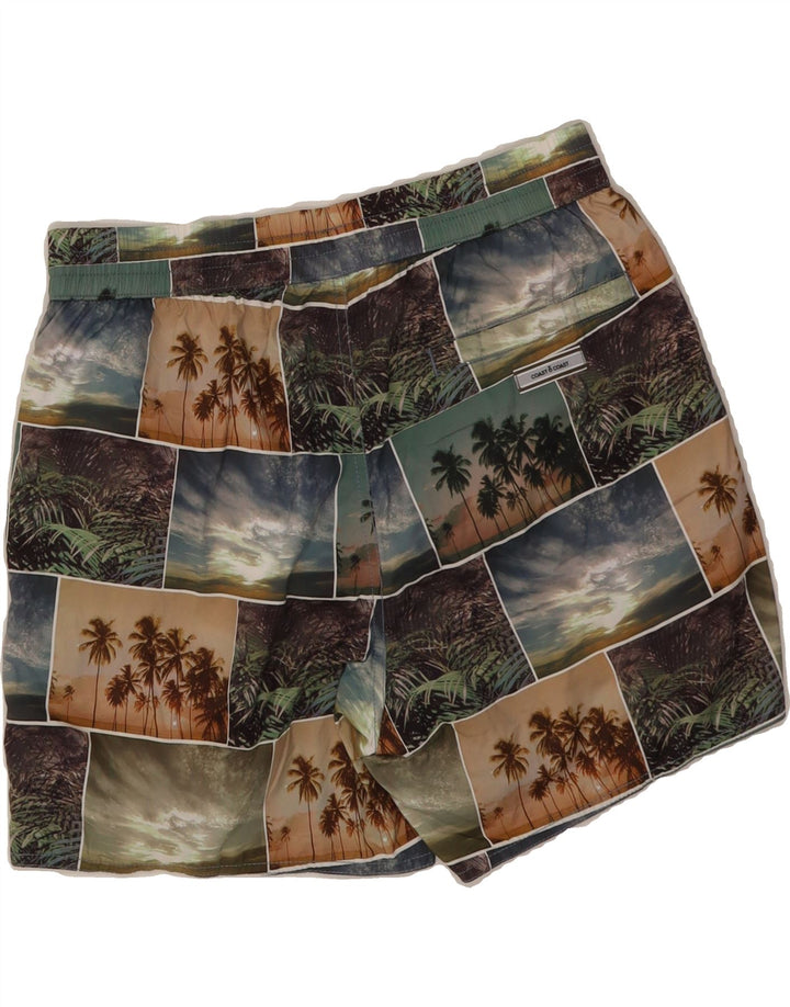 COAST Mens Swimming Shorts Medium  Multicoloured Patchwork Hawaiian Vintage Coast and Second-Hand Coast from Messina Hembry 