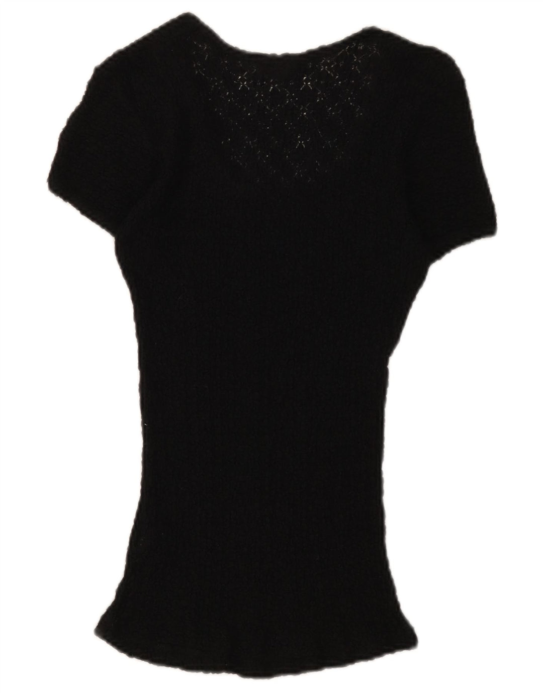 Guess Camicetta in pizzo da donna Top UK 12 Medio Nero Floreale