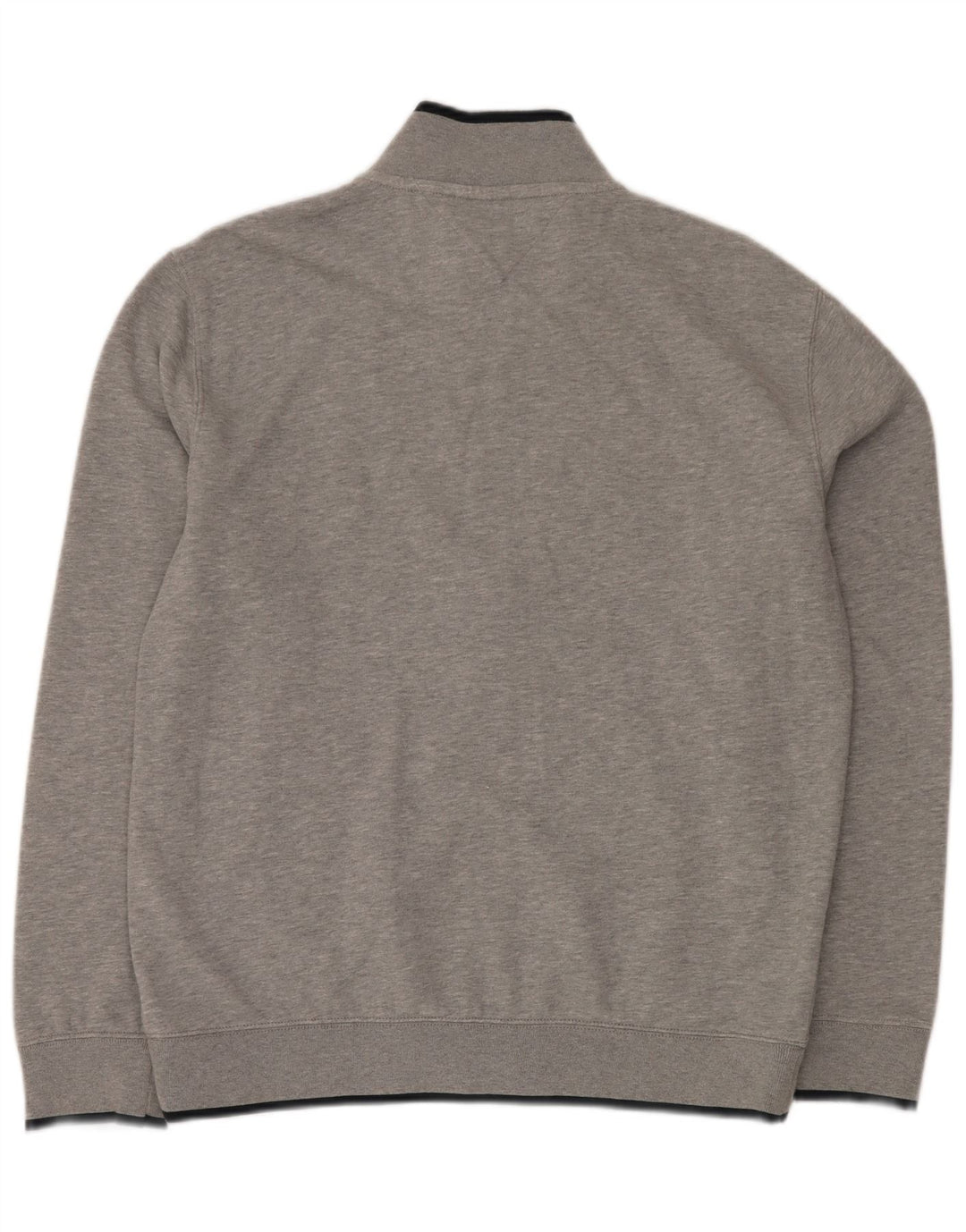 TOMMY HILFIGER Giacca da tuta grafica da uomo XL in cotone grigio