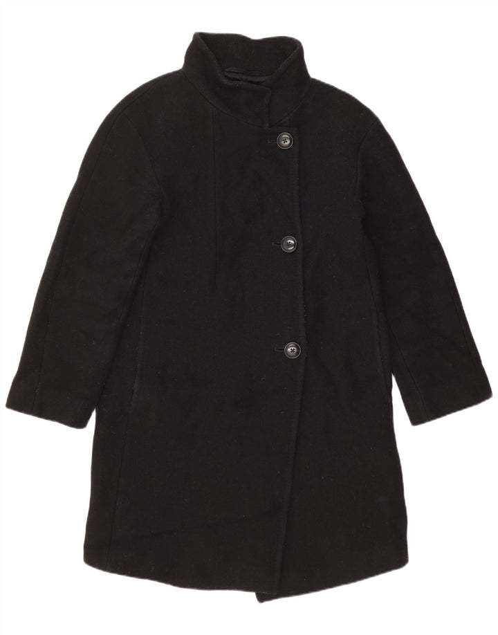 Cappotto da donna vestibilità ampia Massimo Dutti EU 34 2XS Lana nera