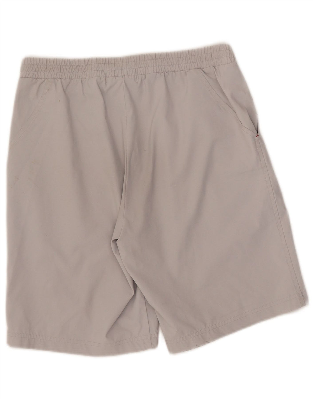 Pantaloncini sportivi da uomo Kappa Small in poliestere grigio