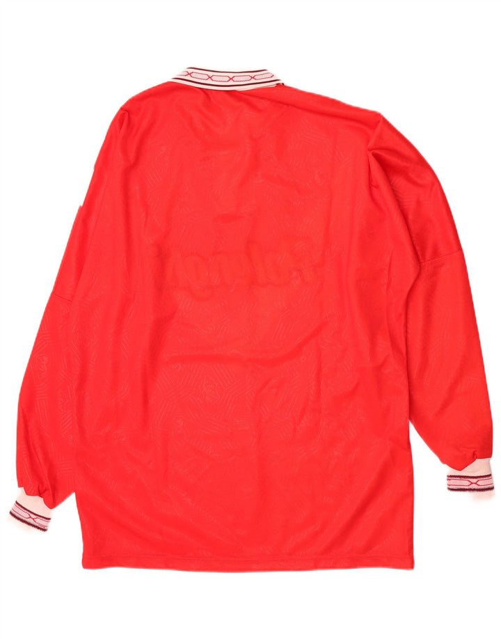 Maglia Brescia Calcio Uomo 1995-1996 Terza Grafica Top XL Sportiva Rossa