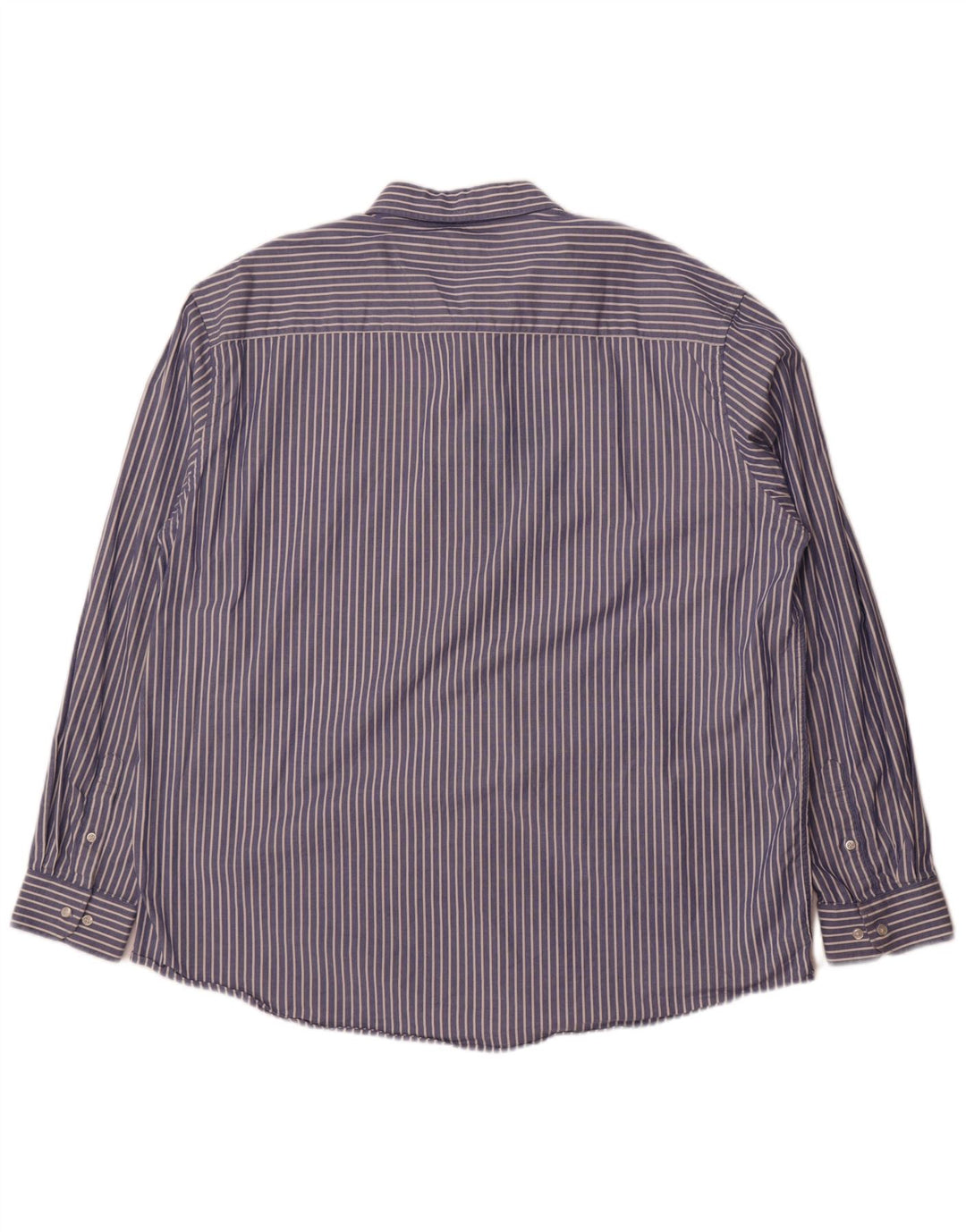 Camicia da uomo vestibilità regolare Paul Costelloe 3XL cotone gessato blu