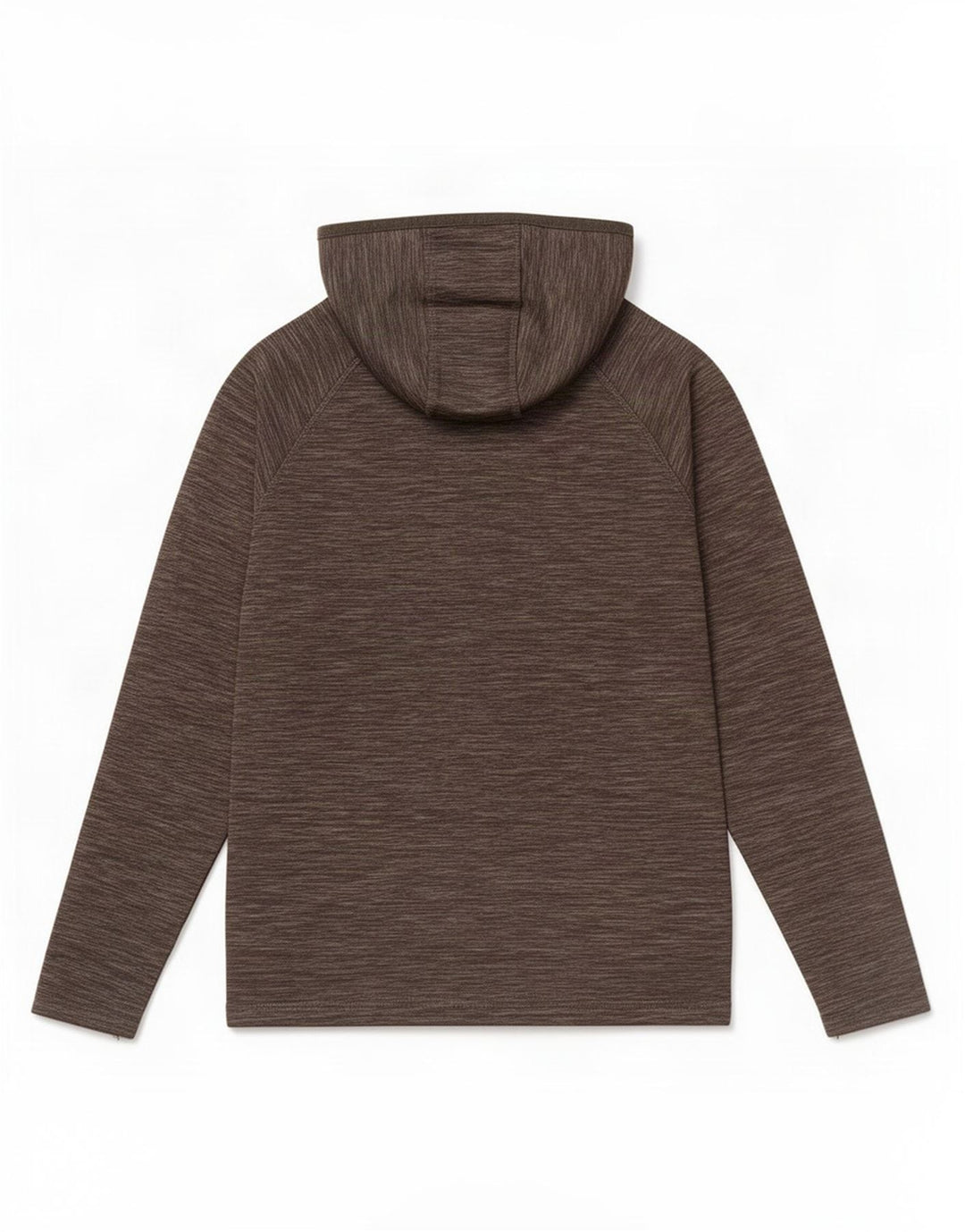 Maglione con cappuccio e zip da uomo Mountain Warehouse Piccolo poliestere screziato color kaki