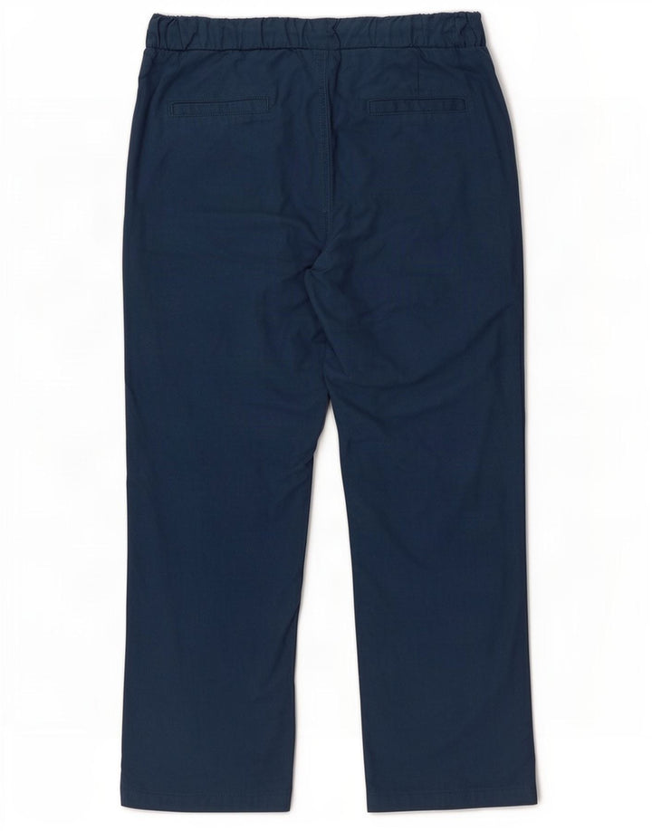 Pantaloni chino dritti da uomo di Dack piccoli W32 L25 cotone blu