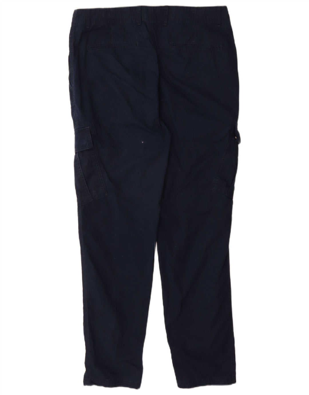 Pantaloni cargo slim da uomo Marks & Spencer W36 L31 cotone blu navy