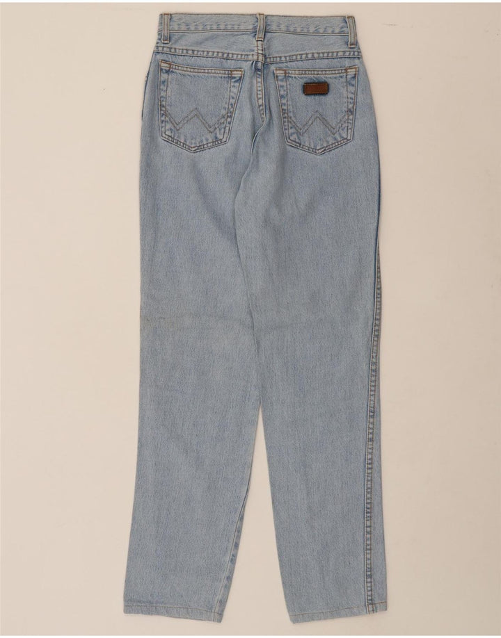 WRANGLER Womens Straight Jeans W28 L30 Blue Cotton Vintage Wrangler and Second-Hand Wrangler from Messina Hembry 