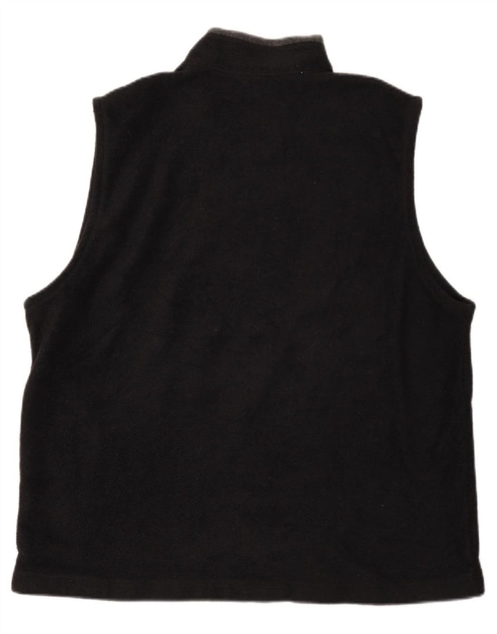 Giacca in pile da uomo Marks & Spencer UK 44 2XL poliestere nero