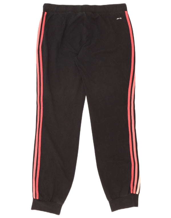 Pantaloni da tuta da donna Adidas Joggers UK 12/14 Medium Black Cotton
