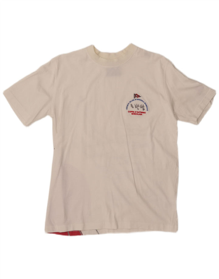 MURPHY & NYE T-shirt grafica Barcolana da uomo Top color bianco medio