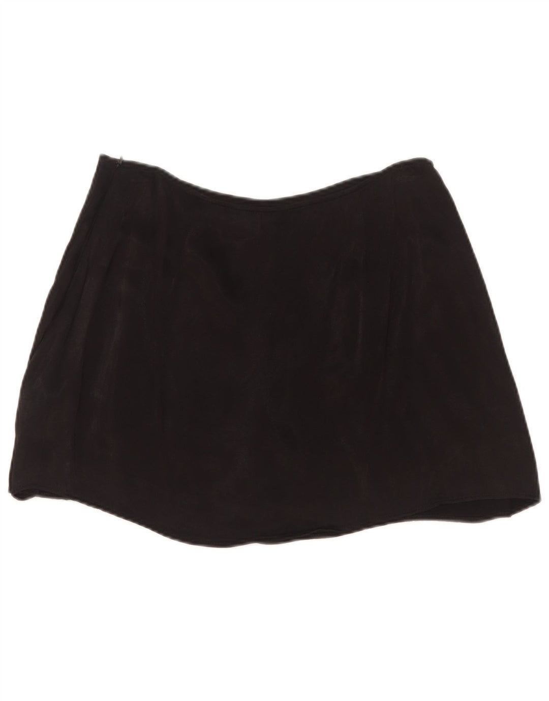 Minigonna Zara da donna grande W30 in viscosa nera