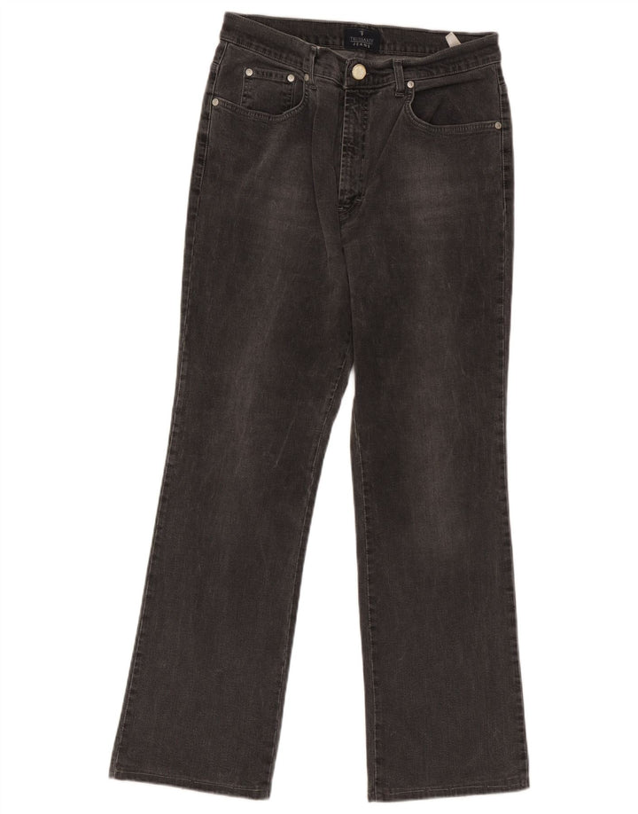 Jeans Bootcut Donna Trussardi W31 L28 Cotone Grigio