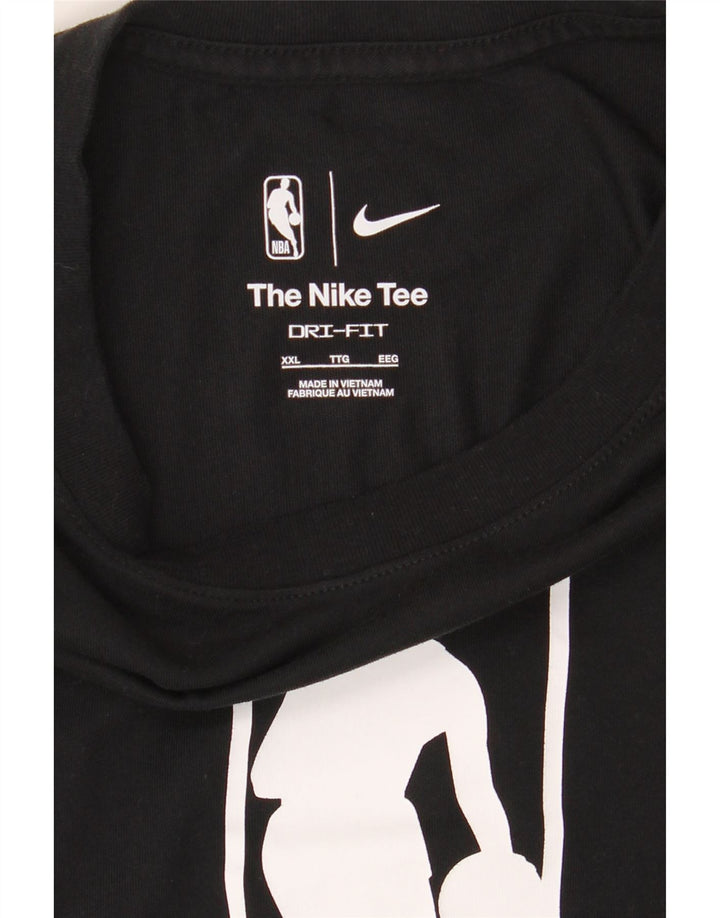 T-shirt grafica NIKE da uomo NBA 2XL nera