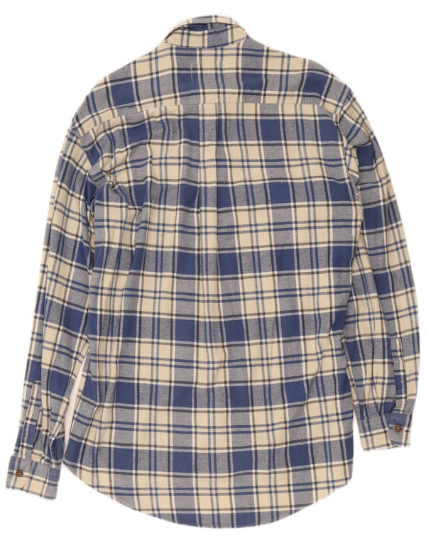 Camicia in flanella da uomo Levi's a quadri blu medio