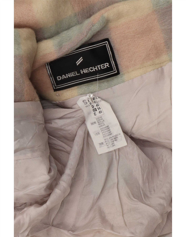 Giacca blazer da donna con maniche a 3/4 Daniel Hechter UK 14 grande multicolore