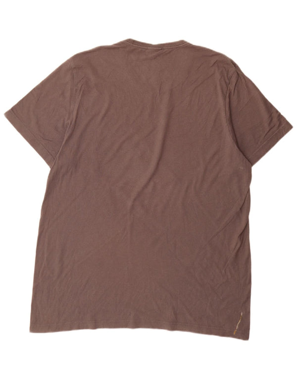 T-shirt grafica da uomo Adidas Top XL in cotone grigio