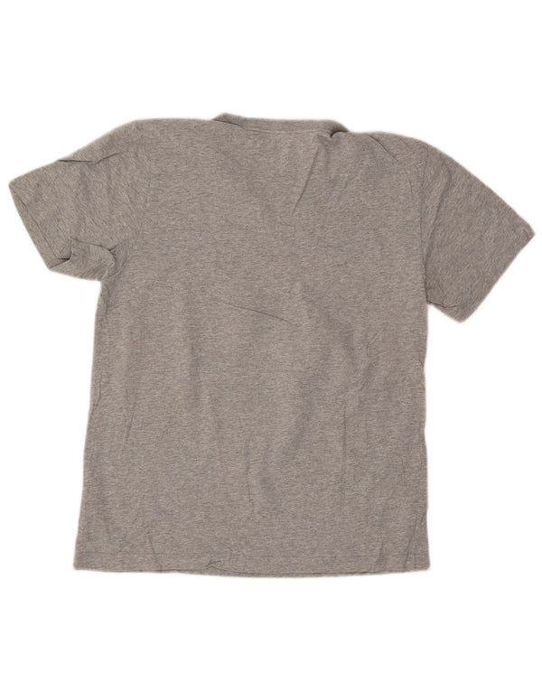 T-shirt Nike da uomo Top Small in cotone chiazzato grigio
