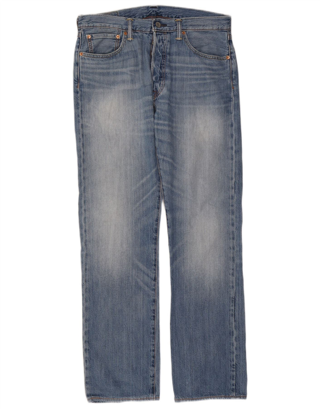 Levi's Uomo 501 Jeans dritti W32 L32 Cotone Blu