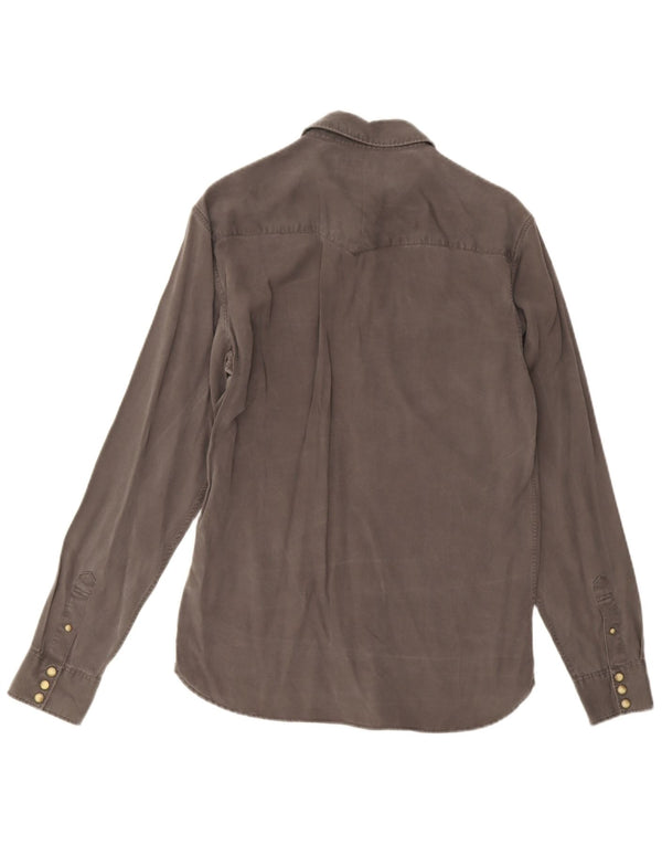 Camicia Uomo All Saints Small Lyocell Grigio