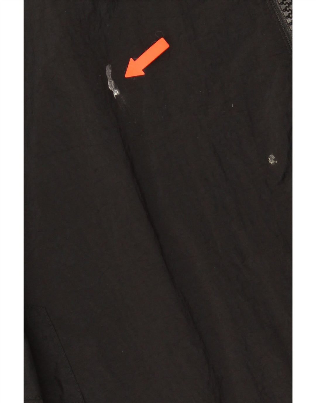 Giacca bomber da uomo vestibilità ampia Adidas UK 42 XL nera in poliammide