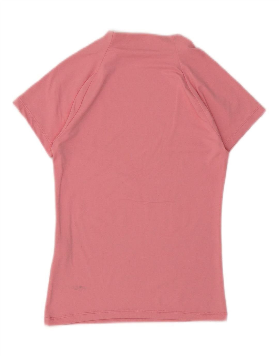 ZARA Womens T-Shirt Top UK 8 Small Pink Polyamide Vintage Zara and Second-Hand Zara from Messina Hembry 