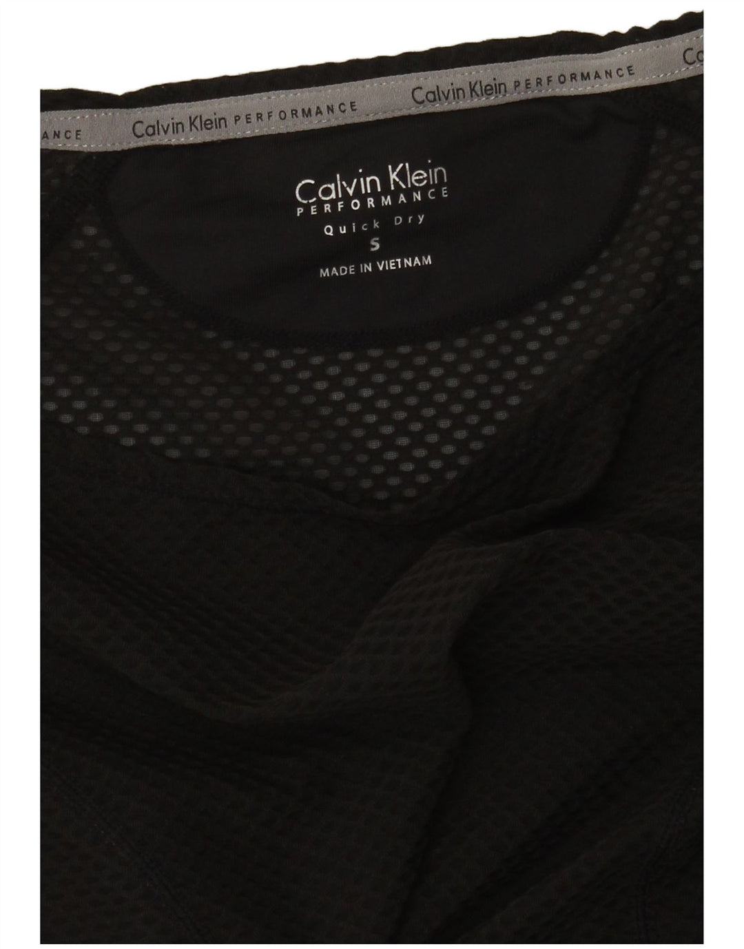 Top oversize da donna Calvin Klein a maniche lunghe UK 10 piccolo nero