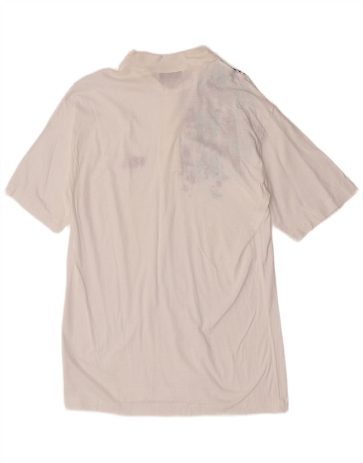 Polo grafica da uomo Fila IT 52 Large Bianca