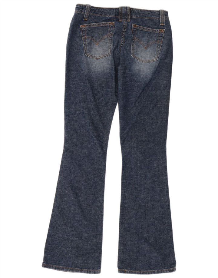 Levi's Donna 520 Jeans svasati super bassi US 7 Medio W28 L32 Cotone blu